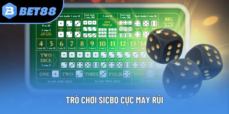 Trò chơi Sicbo cực may rủi